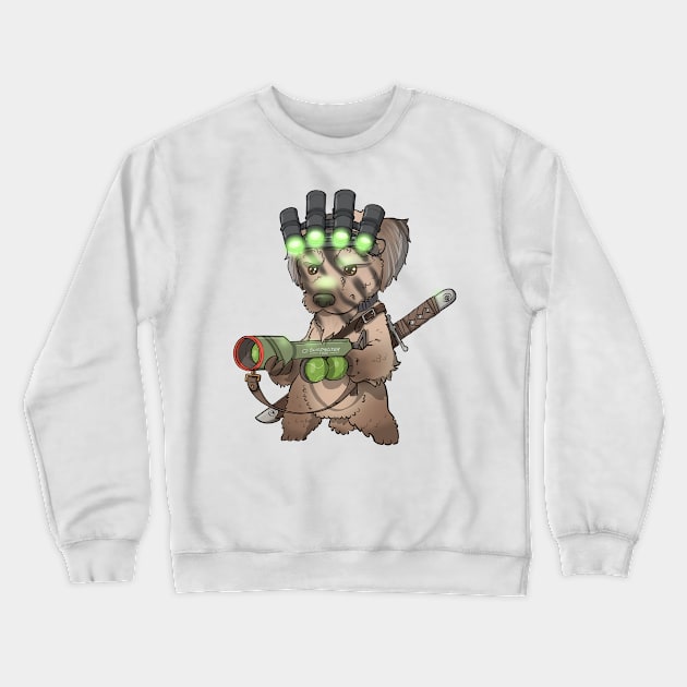 Master Splinter the dog Crewneck Sweatshirt by hiwez